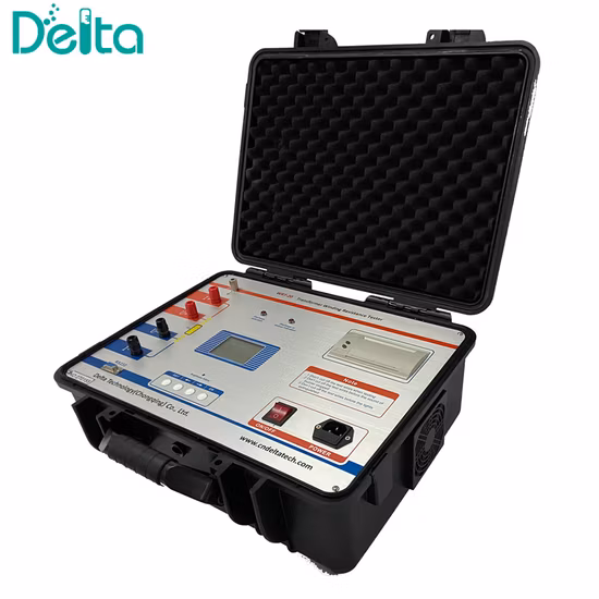 Тестер сопротивления постоянного тока трансформатора 20А для быстрого тестирования